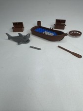 Lego Vintage pirates  With  Shark  And X2 Treasure Chests!
