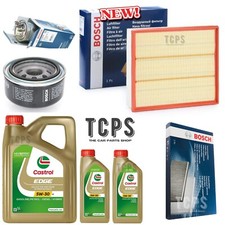 FOR VW LT35 LWB 2.8 TDI MK2 COMEPLETE BOSCH SERV9ICE KIT WITH 7L CASTROL LL