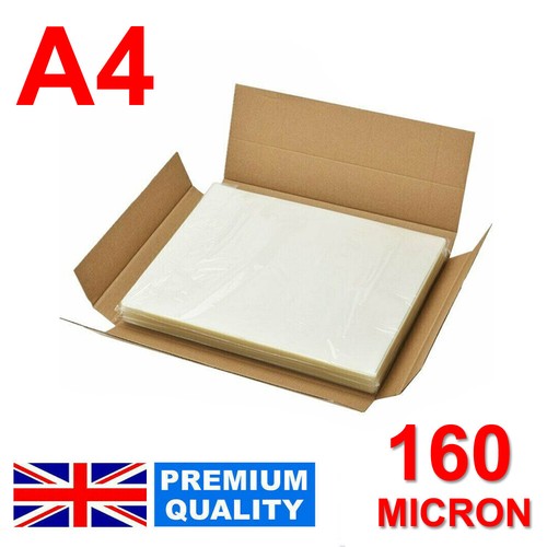 Laminating laminator sheets - a4,