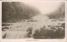 Real photo aysgarth low falls