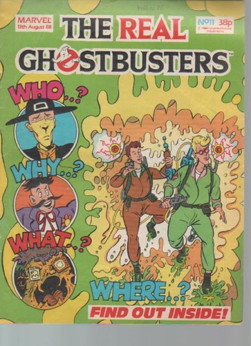 The real ghostbusters comic - real,