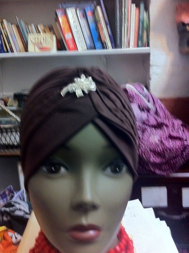 Retro gatsby nylon turban - retro,