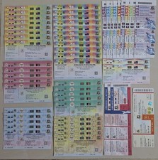 Lot of 52 Cricket Tickets -