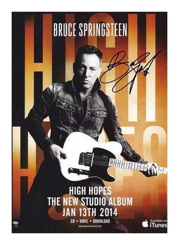 Bruce springsteen autographed - bruce,