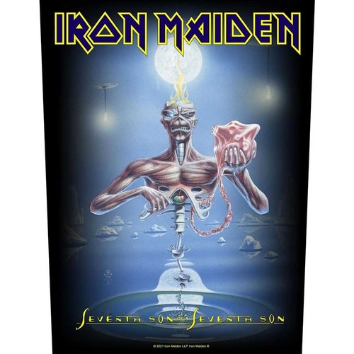 Iron maiden back patch - iron,