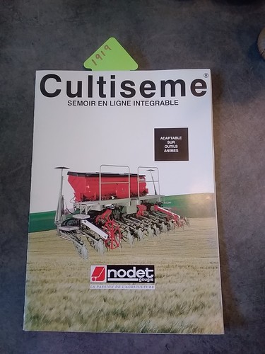 Nodet cultiseme grain drill - grain,