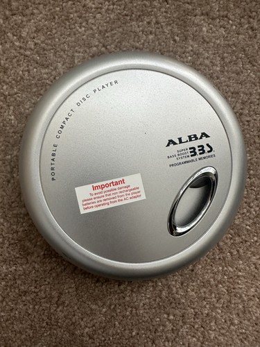 Alba personal player silver - cd,