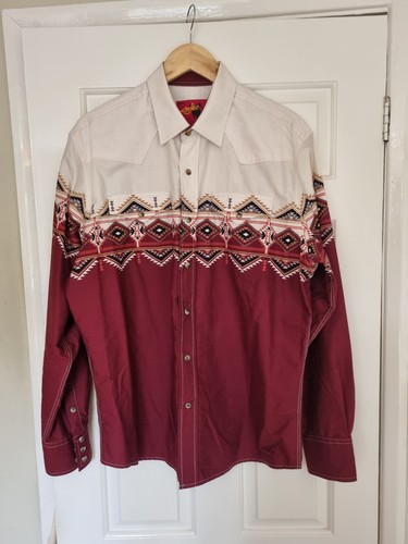 Western shirt men large - western,