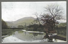 Vintage postcard On The Rothay near Head of Windermere, Cumbria pmk Penrith 1905