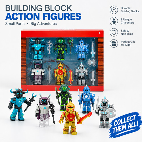 New building block figure - block, game