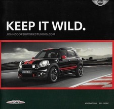 2011/2012 MINI JOHN COOPER WORKS COUNTRYMAN accessories brochure catalog