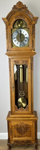 Grandfather clock vintage - clock,