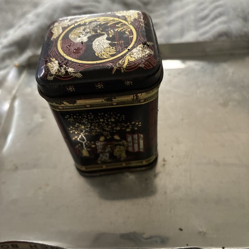 Tea tin vintage - vintage, 6cm