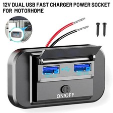 12v Dual USB Fast Charger