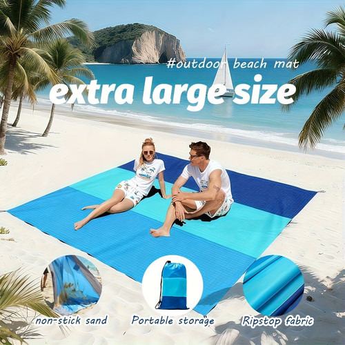 Beach blanket 210 200cm - beach,