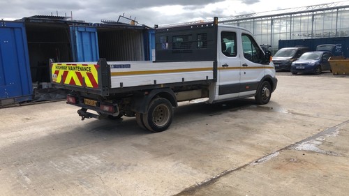 Ford transit crew cab tipper - ford,