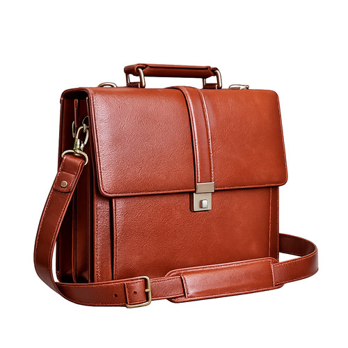 Leather laptop bag men - leather,
