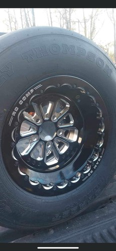 Drag racing wheels and slick - drag,