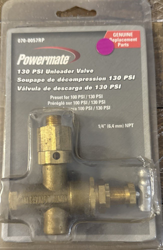 Powermate 130 psi unloader - powermate,