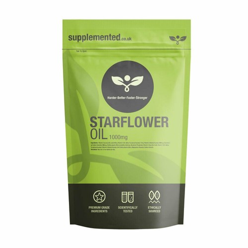 Starflower 1000mg capsules - 1000mg, 90