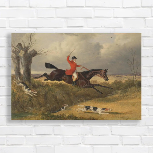The hunting scene red - scene,