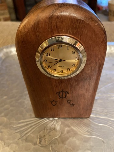 Vintage wooden desk quartz - desk,