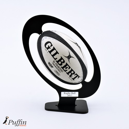 Rugby ball display - rugby,