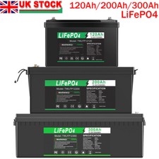 12V 300Ah LiFePO4 Lithium