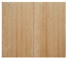 Wooden garage doors - garage, made
