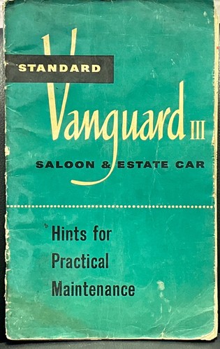 Vintage standard vanguard - vintage,