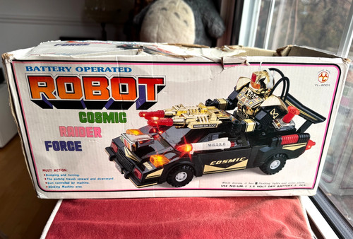 Vintage 1980 robot cosmic - vintage,