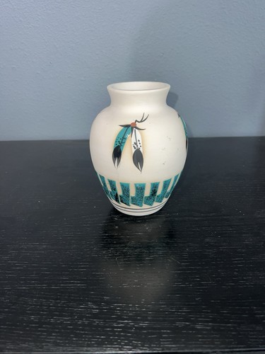 Native american ceramic vase - american,
