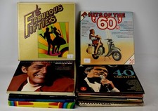 Job Lot Of LP Vinyl Records Bundle Mixed Artists & Genres Vintage Retro 50s 60s