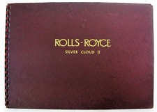 ROLLS ROYCE Silver Cloud II With Division Car Sales Brochure LF 1959-1962