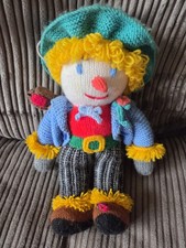 Hand knitted Scarecrow Soft