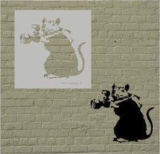 Banksy Paparazzi Stencil -
