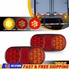 2pcs LED Waterproof Tail