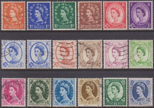 Set qeii 1958 65 - qeii, wilding