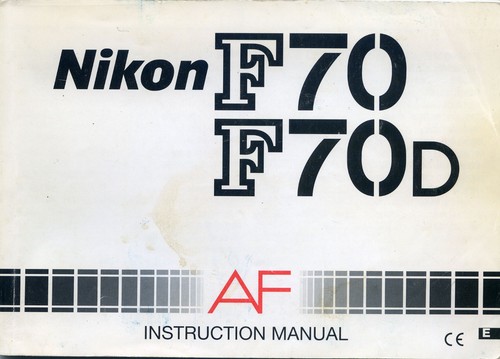 Nikon f70 f70d - /, 35mm