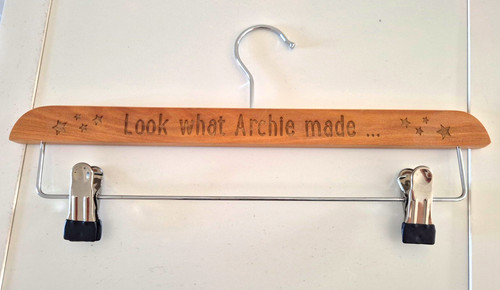 Wooden trouser hanger - trouser,