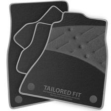 To fit Alfa Romeo Spider S4 1990-1993 Black Luxury Tailored Car Mats [FW]