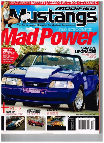 Modified mustang magazine - modified, magazine-may