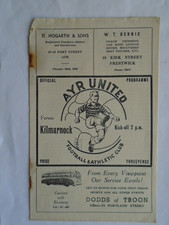 Ayr united kilmarnock - united,