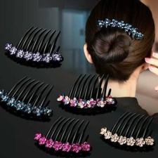 Women's Crystal Hair Comb Pins