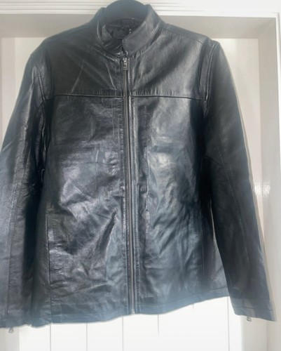 Bnwt real leather - leather, mens