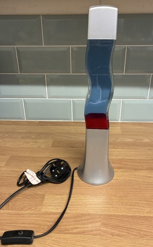 Wavy lava lamp - s, blue