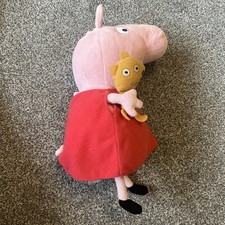 Ty Peppa Pig Teddy Bear Soft Stuffed Plush Toy 11” TV Show Character