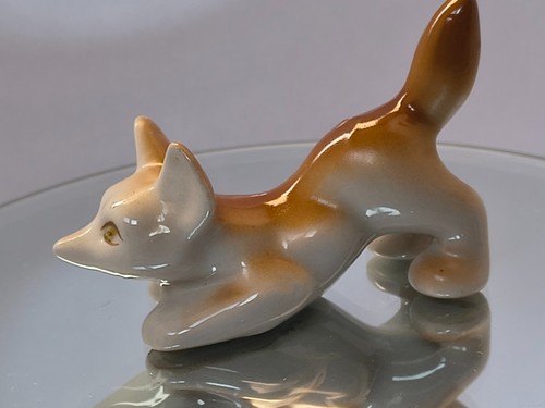 Lomonosov porcelain fox - lomonosov,
