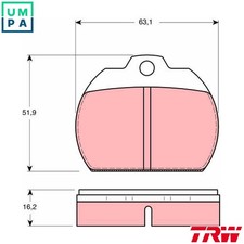 BRAKE PAD SET DISC BRAKE