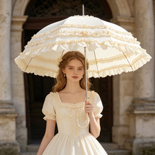 Ladies wedding umbrella - ladies,